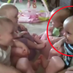 ¿Cuál es la reacción de un bebé cuándo ve reír a otros? ¡No puedo con ellos!